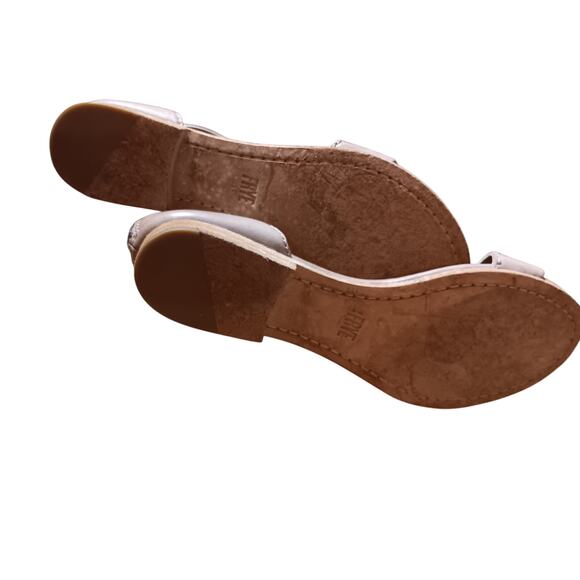 Frye Carson Ankle zip Sandals Tan Leather size 8 - Picture 5 of 5